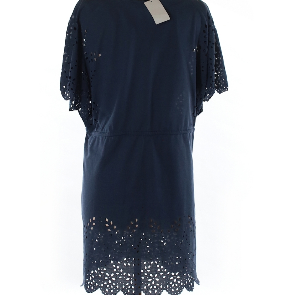 Faux suede cutout detail dress - Picture 2 of 2